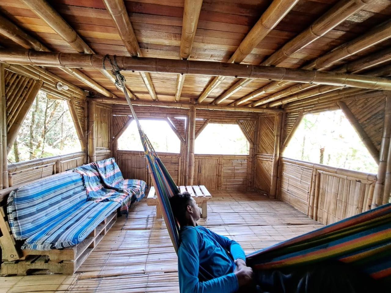 Adriana's Bambu-Lodge Guatape Bagian luar foto